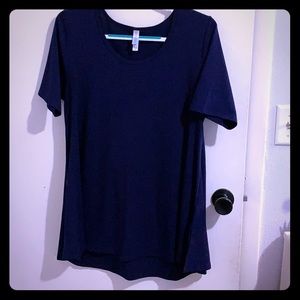 LuLaRoe Perfect Top size M navy